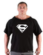 Men's Batman Print Gym Short Sleeve Shirt