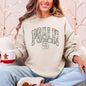 Psalm 23, Camo, Christmas, Faith, Gospel Sweatshirt