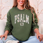 Psalm 23, Camo, Christmas, Faith, Gospel Sweatshirt