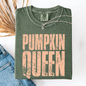 Pumpkin Queen, Halloween, Autumn, Fall, Comfort Colors T-Shirt