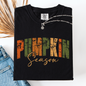 Pumpkin Season, Fall Retro Varsity, Autumn, Comfort Colors T-Shirt