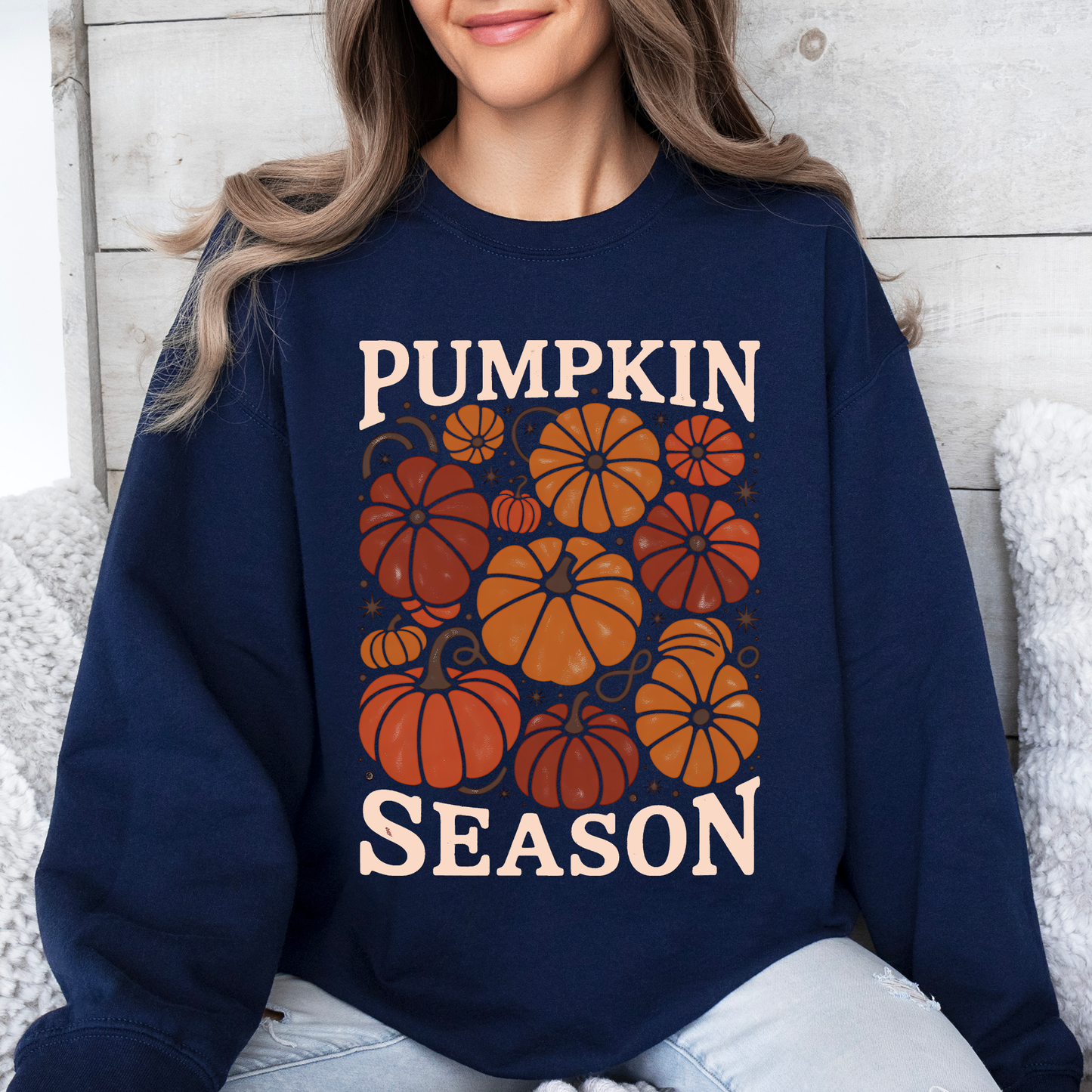 Pumpkin Season, Fall, Autumn Sweatshirt