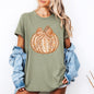 Pumpkin, Faux Lace, Coquette, Pattern, Halloween, Autumn, Fall, Tshirt