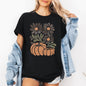 Pumpkins and Flowers, Watercolor, Halloween, Beautiful, Autumn, Fall, Tshirt