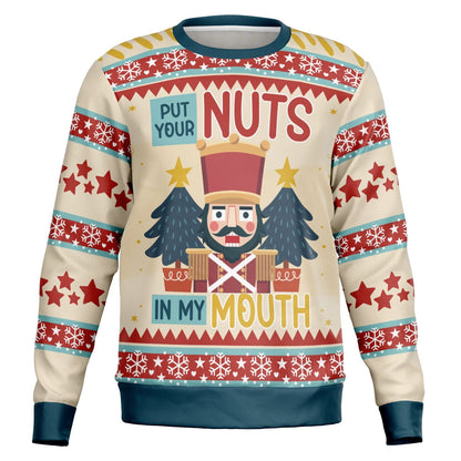 Put Your Nuts in My Mouth Christmas Sweatshirt