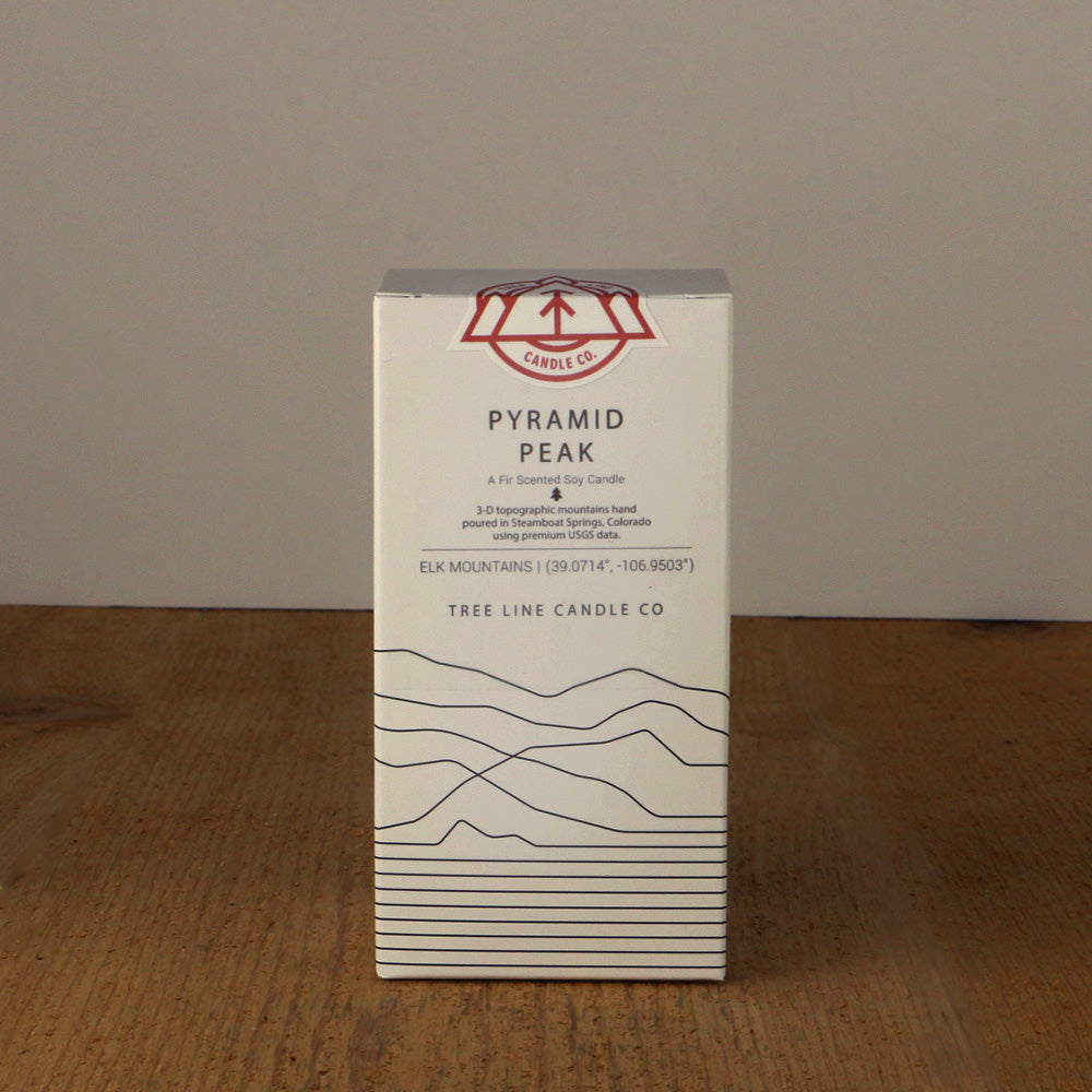 Pyramid Peak Candle