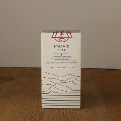 Pyramid Peak Candle