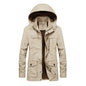 Men's Winter Fleece Thick Windbreaker Jacket
