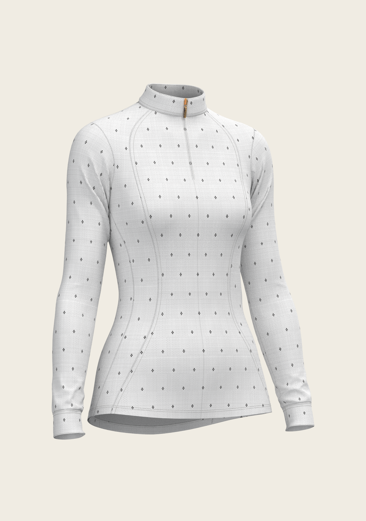 Mosaic 4 Dot Quarter Zip Sun Shirt