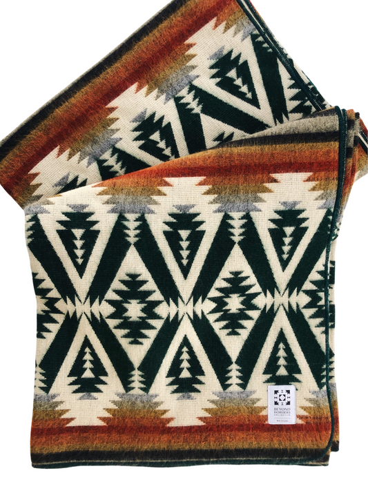 Quichua Blanket - Evergreen Autumn | Blankets | Kitchen + Metal