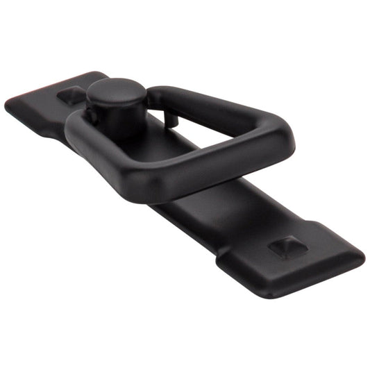 2-1/4" Center-to-Center Matte Black Rectangle Verona Cabinet Drop Pull