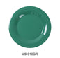 Yanco MS-010GR Mile Stone Wide Rim Round Plate | Kitchen + Metal