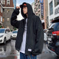 Men's Casual Hooded Jacket - Loose Baseball Coat