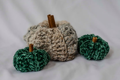 Velvet Mini Pumpkin