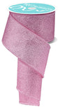 2.5"X10YD SHIMMER GLITTER PINK