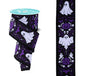 2.5"X10YD HALLOWEEN DAMASK WHITE/BLACK/PURPLE
