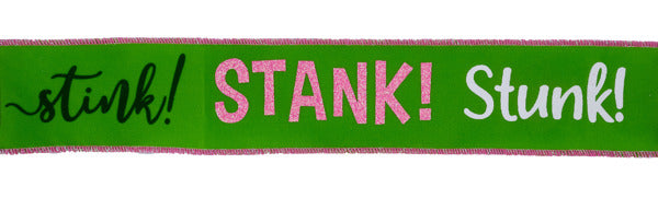 2.5"X10YD STINK STANK STUNK/VLT LIME/PINK/WHITE/EMERALD