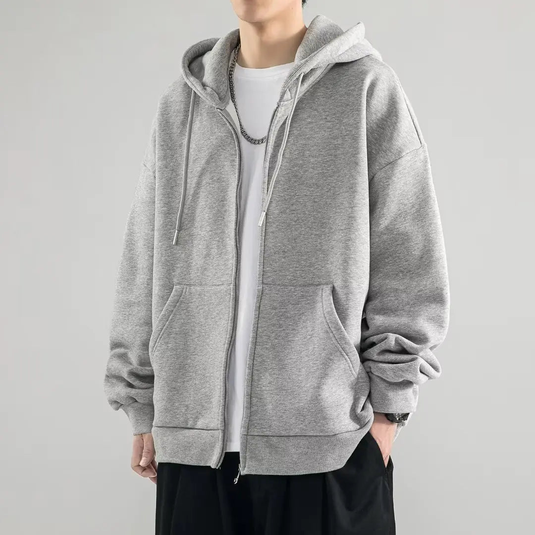 Men's Hooded Jacket Autumn 2023 Casual Cardigan