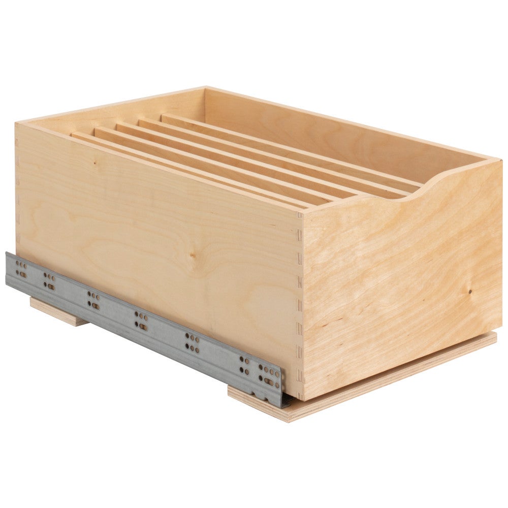 Wood Single Drawer Cookware Rollout