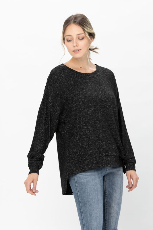 Casual Long Sleeve Round Neck T Shirts Blouses Sweatshirts Tops | Apparel | Kitchen + Metal
