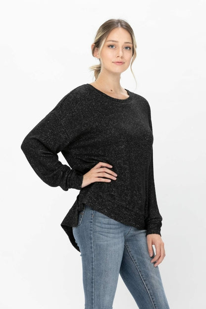 Casual Long Sleeve Round Neck T Shirts Blouses Sweatshirts Tops | Apparel | Kitchen + Metal