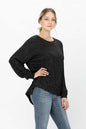Casual Long Sleeve Round Neck T Shirts Blouses Sweatshirts Tops | Apparel | Kitchen + Metal