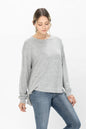 Casual Long Sleeve Round Neck T Shirts Blouses Sweatshirts Tops | Apparel | Kitchen + Metal