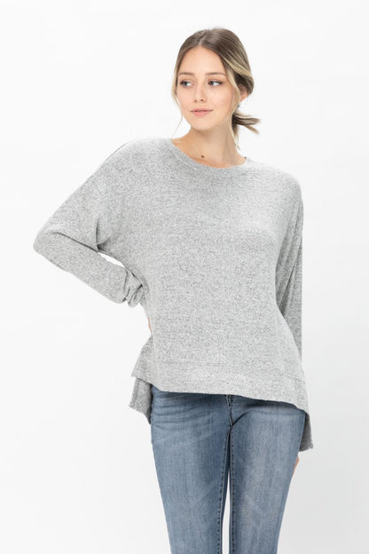 Casual Long Sleeve Round Neck T Shirts Blouses Sweatshirts Tops | Apparel | Kitchen + Metal