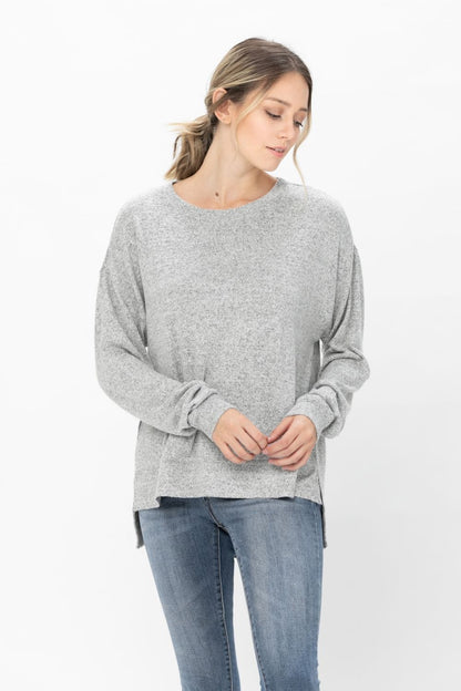 Casual Long Sleeve Round Neck T Shirts Blouses Sweatshirts Tops | Apparel | Kitchen + Metal
