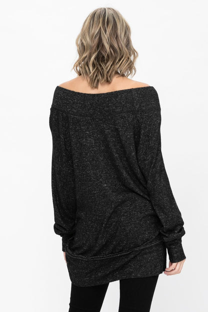 Dolman Sleeve Loose Pullover Sweater Knit Oversized Tunics Top | Apparel | Kitchen + Metal