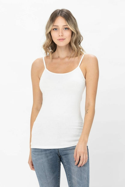 Basic Solid Shapewear Camisole Spaghetti Strap Tank Top | Apparel | Kitchen + Metal