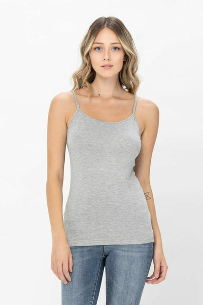Basic Solid Shapewear Camisole Spaghetti Strap Tank Top | Apparel | Kitchen + Metal