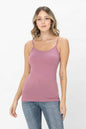 Basic Solid Shapewear Camisole Spaghetti Strap Tank Top | Apparel | Kitchen + Metal