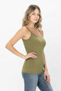 Basic Solid Shapewear Camisole Spaghetti Strap Tank Top | Apparel | Kitchen + Metal