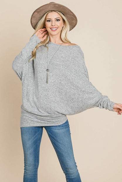 Casual Pullover Dolman Sleeve Knit Top | Apparel | Kitchen + Metal