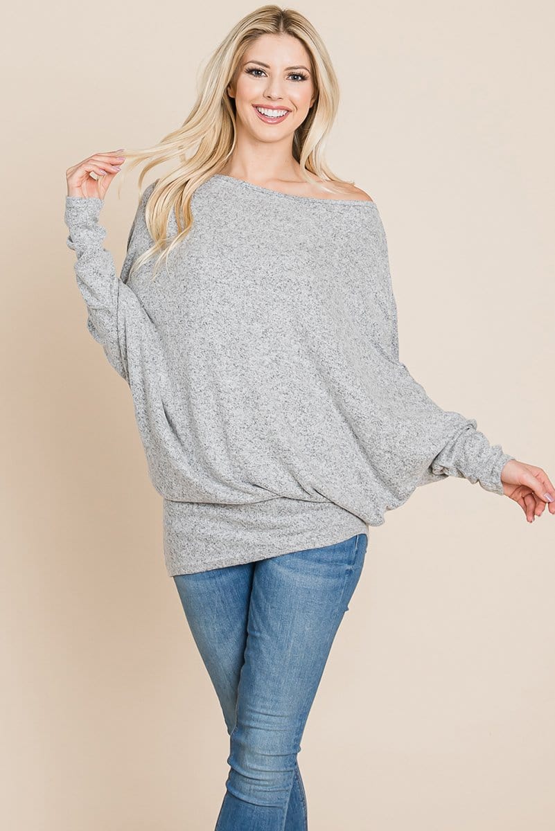 Casual Pullover Dolman Sleeve Knit Top | Apparel | Kitchen + Metal
