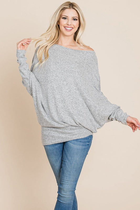 Casual Pullover Dolman Sleeve Knit Top | Apparel | Kitchen + Metal