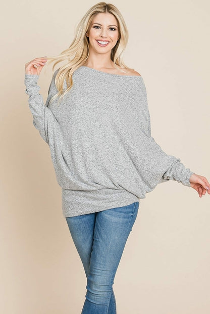 Casual Pullover Dolman Sleeve Knit Top | Apparel | Kitchen + Metal