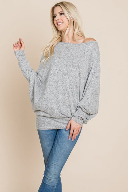 Casual Pullover Dolman Sleeve Knit Top | Apparel | Kitchen + Metal