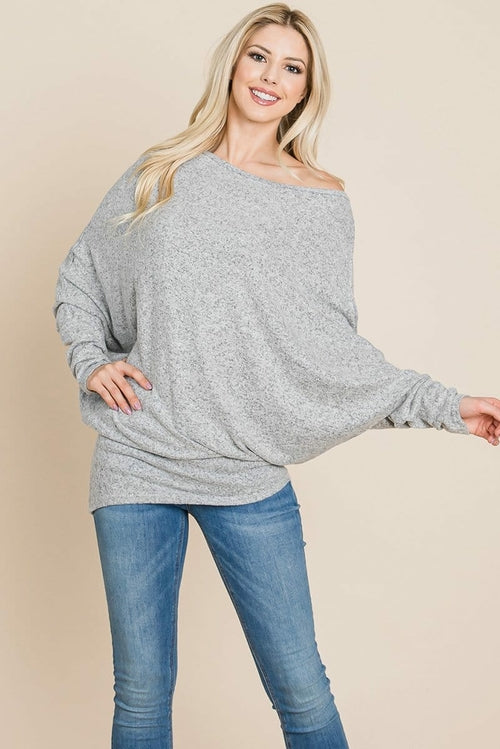 Casual Pullover Dolman Sleeve Knit Top | Apparel | Kitchen + Metal