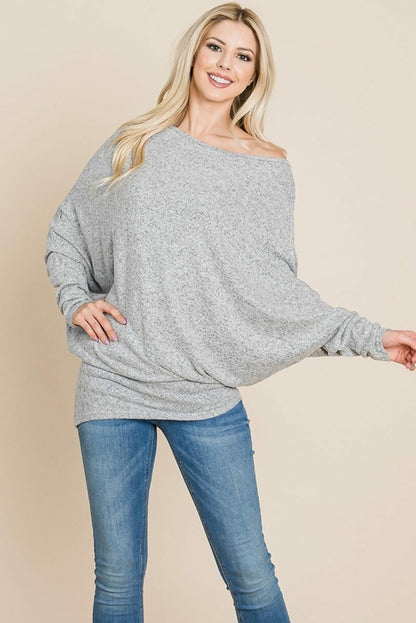 Casual Pullover Dolman Sleeve Knit Top | Apparel | Kitchen + Metal