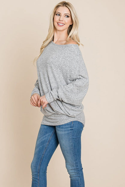 Casual Pullover Dolman Sleeve Knit Top | Apparel | Kitchen + Metal
