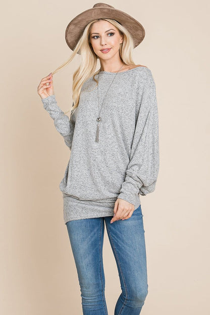 Casual Pullover Dolman Sleeve Knit Top | Apparel | Kitchen + Metal