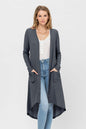 Long Sleeve Button Down Solid Color Knit Cardigans with Pockets | Apparel | Kitchen + Metal