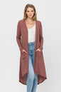 Long Sleeve Button Down Solid Color Knit Cardigans with Pockets | Apparel | Kitchen + Metal