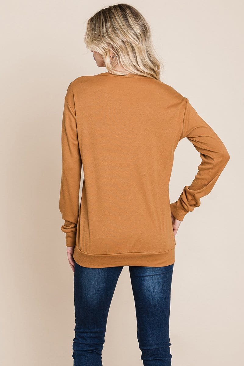 Cut out Knit Sweatshirts Tops | Apparel | Kitchen + Metal