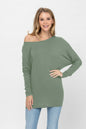 Flowy Comfort Draped Long Sleeve Batwing Dolman Top S-XL Plus Size | Apparel | Kitchen + Metal