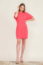 Dolman Short Kimono Sleeve Round Neck Casual Dress with Back Zip | Apparel | Kitchen + Metal