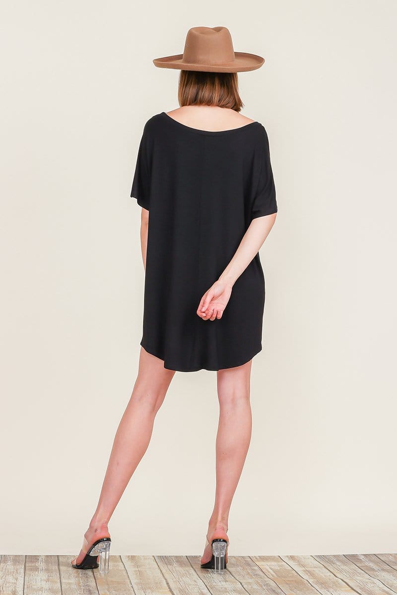 Loose Home Long Sleeve Shirt Mini Dresses Tops T Shirts Tunics S-XL | Apparel | Kitchen + Metal