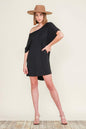 Loose Home Long Sleeve Shirt Mini Dresses Tops T Shirts Tunics S-XL | Apparel | Kitchen + Metal